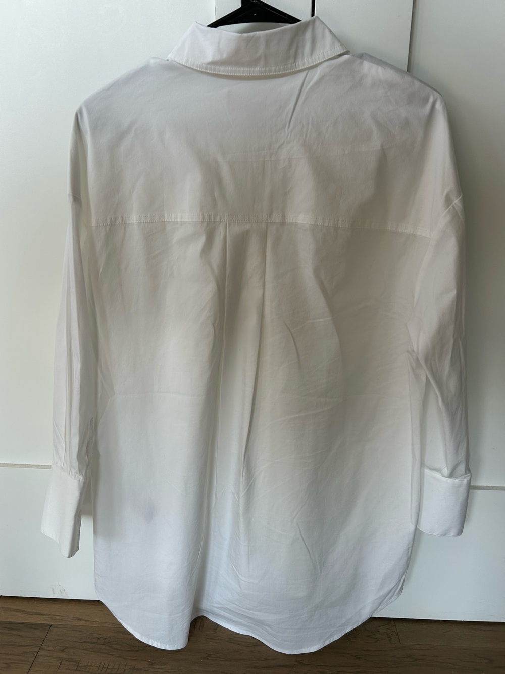 Philosophy Classic White Button-Down Poplin Shirt Size Medium - Picture 2 of 9
